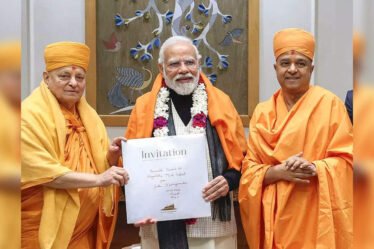 Prime Minister Modi agreed to open BAPS Hindu temple in Abu Dhabi.
