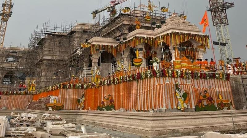 Ayodhya temple, Ram temple damaged by bomb blast